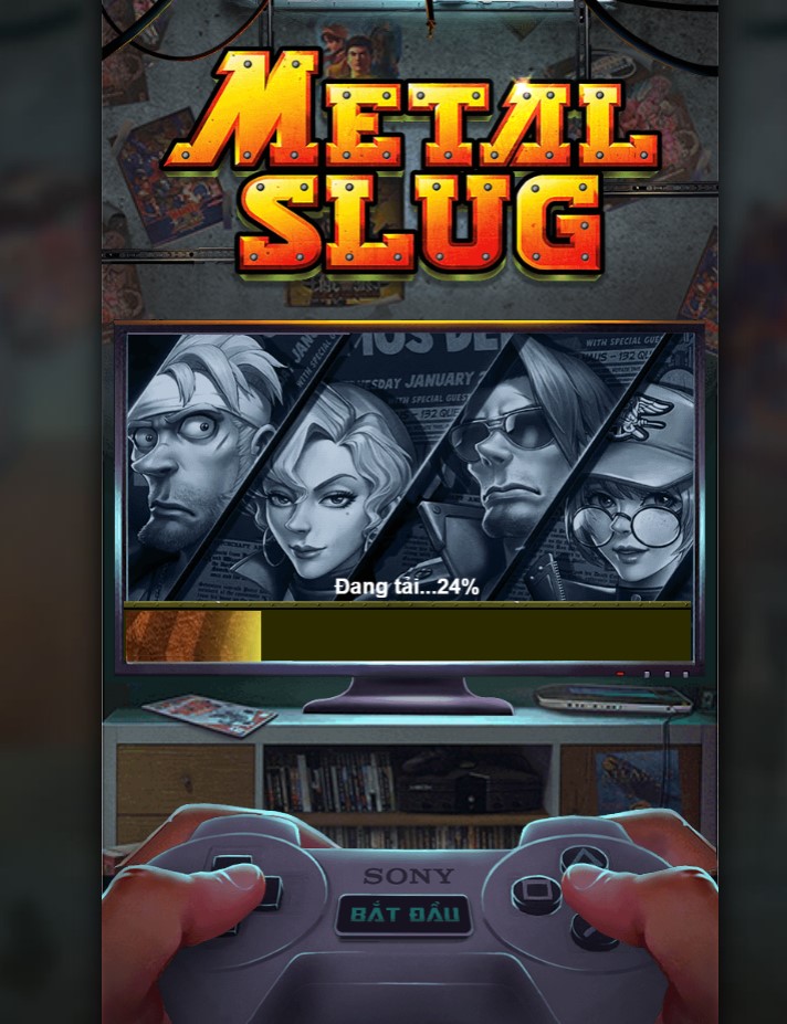 Giới thiệu sơ qua về tựa game nổ hũ Metal Slug trên May88